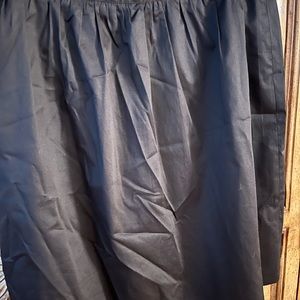 Burberry black Skirt Size 46(large). Missing a button (see picture)